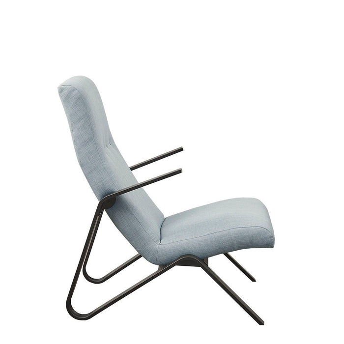 Manhattan - Accent Chair - Light Blue - Simple Home Plus