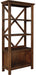 Baldridge - Rustic Brown - Large Bookcase - Simple Home Plus