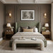 Aurin - Upholstered Bed - Simple Home Plus