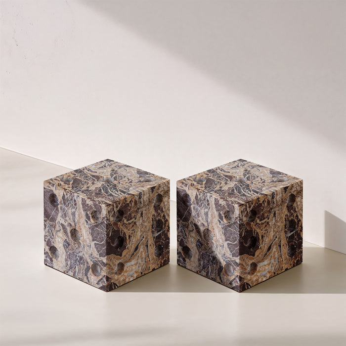 Dice - Marble Decorative - Simple Home Plus