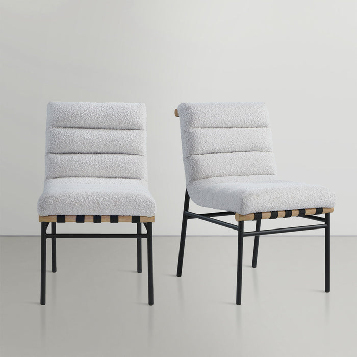 Burke - Dining Chair (Set of 2) - Cream - Simple Home Plus