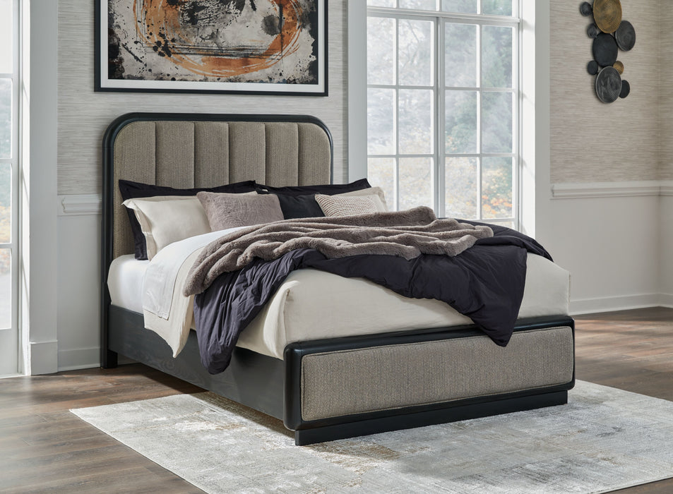Rowanbeck - Upholstered Panel Bed - Simple Home Plus