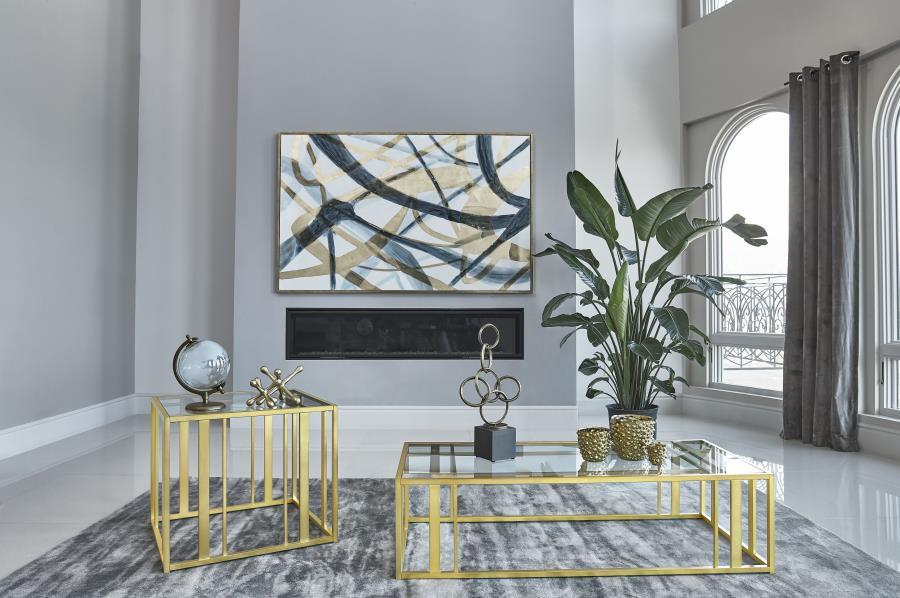 Adri - Coffee And End Table Set - Simple Home Plus