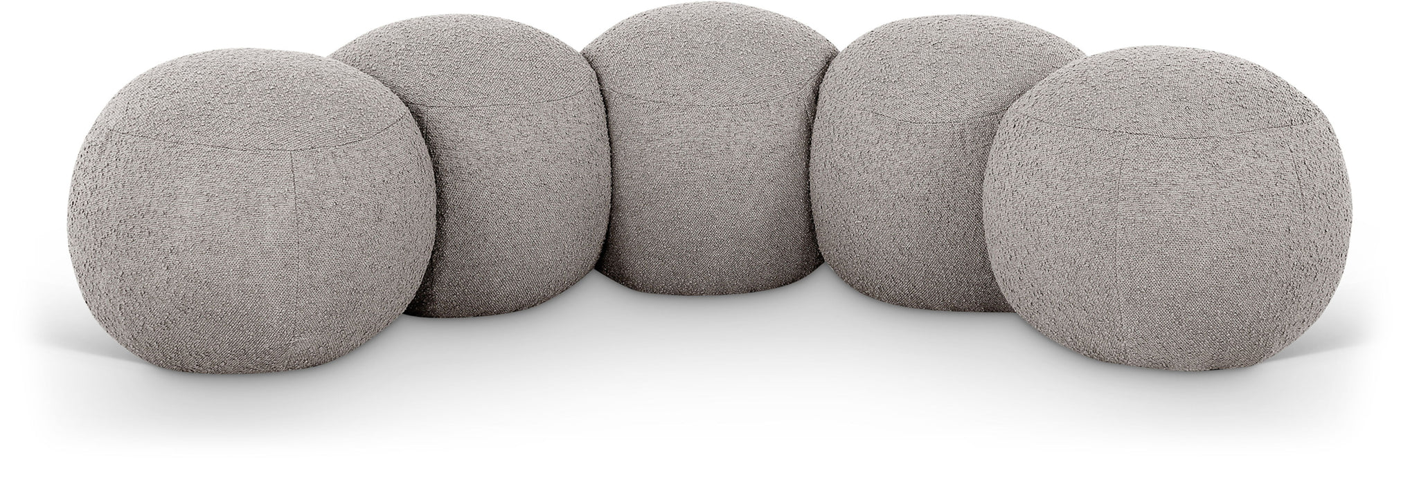 Apollo - Boucle Fabric Bench - Simple Home Plus