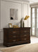 Louis Philippe - Six-Drawer Dresser - Simple Home Plus