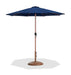 Fiji - Aluminum Patio Umbrella With Round Teak Base - Simple Home Plus