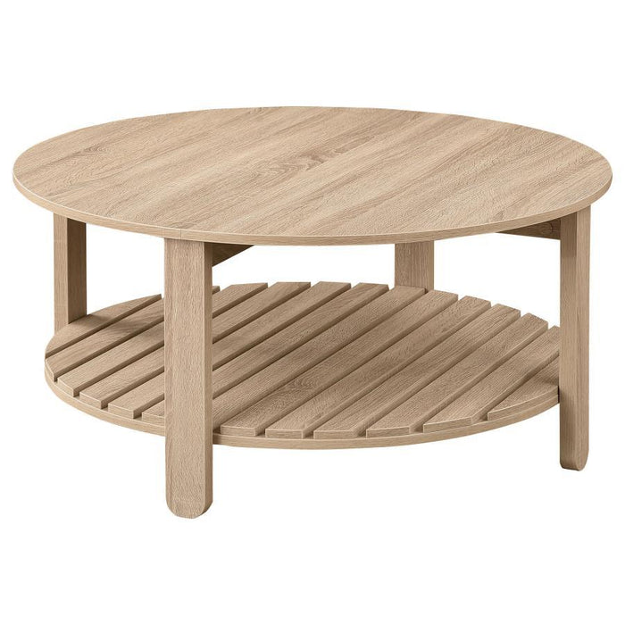 Fowler - Round Coffee Table Set - Simple Home Plus