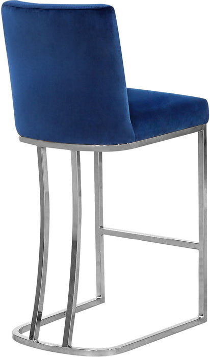 Heidi - Stool with Chrome Legs - Simple Home Plus