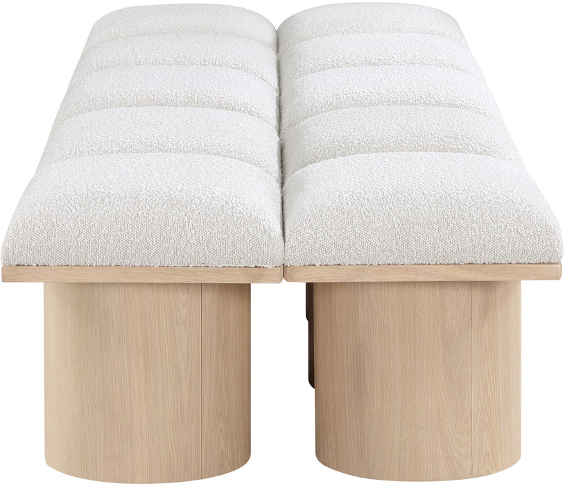 Pavilion - 10 Piece Modular Bench With Natural Base - Simple Home Plus