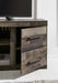 Derekson - Multi Gray - LG TV Stand w/Fireplace Option - Simple Home Plus