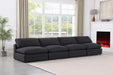 Comfy - Linen Modular Armless Sofa 4 Seats - Simple Home Plus