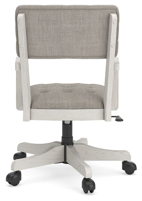 Robbinsdale - Home Office Desk Chair - Antique White - Simple Home Plus