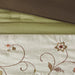 Serene - King Embroidered Piece Comforter (Set of 7) - Green - Simple Home Plus