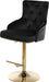 Claude - Adjustable Stool with Gold Base - Simple Home Plus