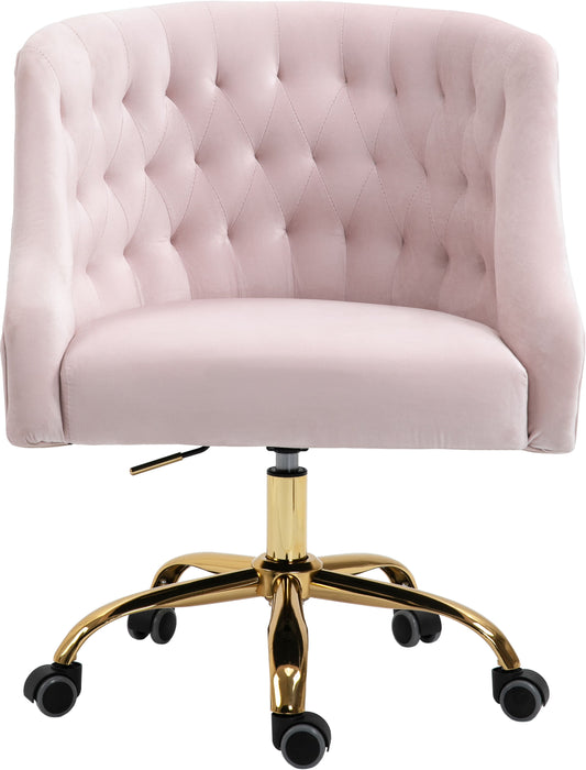 Arden - Office Chair with Gold Legs - Simple Home Plus