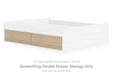 Onita - Queen/King Double Drawer Storage - Natural - Simple Home Plus