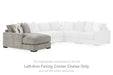 Aslan Court - Laf Corner Chaise - Pebble - Simple Home Plus
