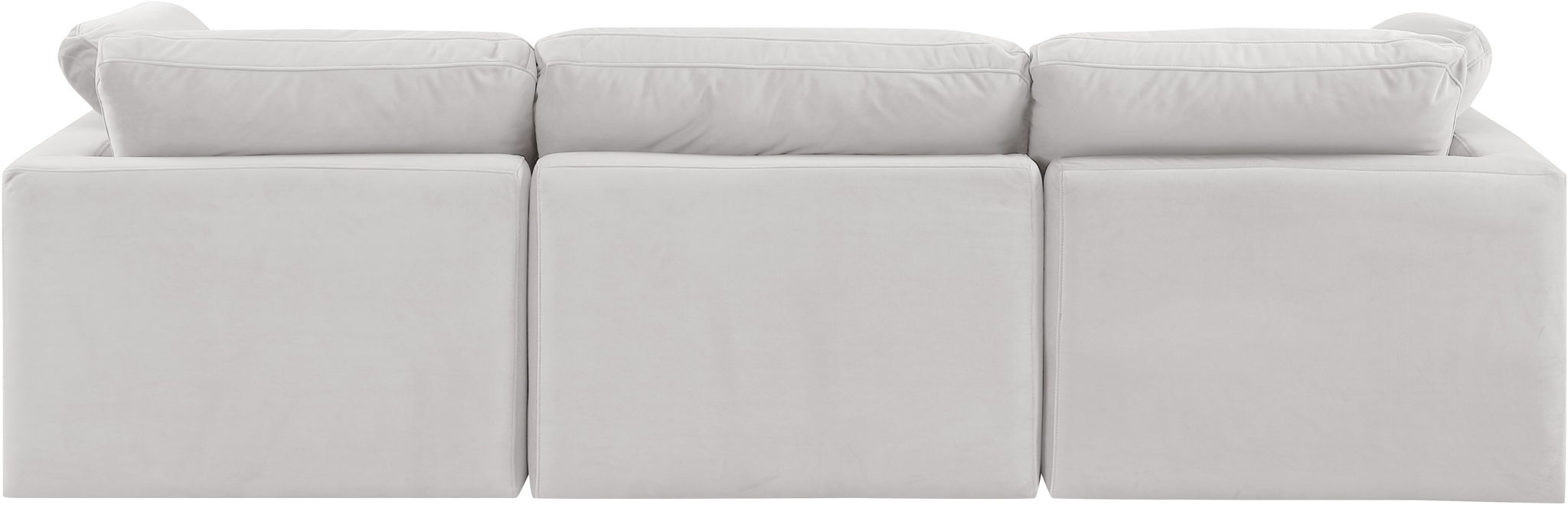 Indulge - Velvet 3 Seat Modular Sofa - Simple Home Plus