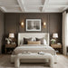 Aurin - Fabric Upholstered Bed - Simple Home Plus