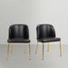 Jagger - Dining Chair (Set of 2) - Gold Base - Simple Home Plus