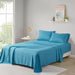 Microfiber - King All Season Wrinkle Free Sheet Set - Teal - Simple Home Plus