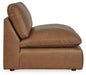 Emilia - Armless Chair - Caramel - Simple Home Plus