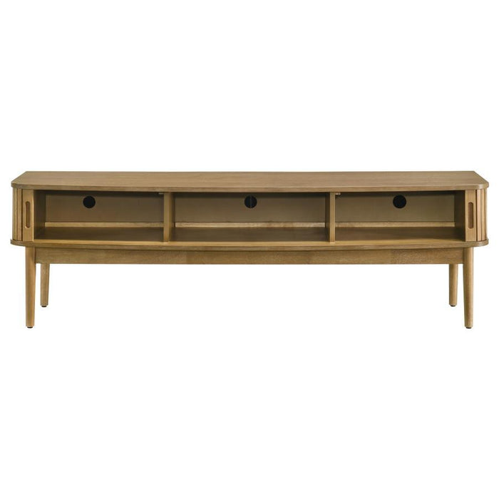 Croyden - 71" TV Stand Media Console - Weathered Natural - Simple Home Plus