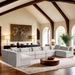 Stellar - 7 Piece Chenille Fabric Upholstered Modular Sectional - Simple Home Plus