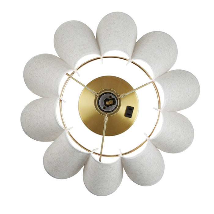 Chique - Tap-Control And Dimmable Accent Table Lamp With Power Outlet - Gold - Simple Home Plus
