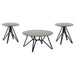 Hadi - Round Smarttop Coffee Table Set - Simple Home Plus