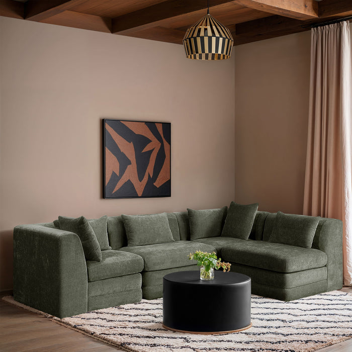 Stellar - 4 Piece Upholstered Modular Sectional - Simple Home Plus