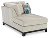 Maxon Place - Laf Corner Chaise - Stone - Simple Home Plus