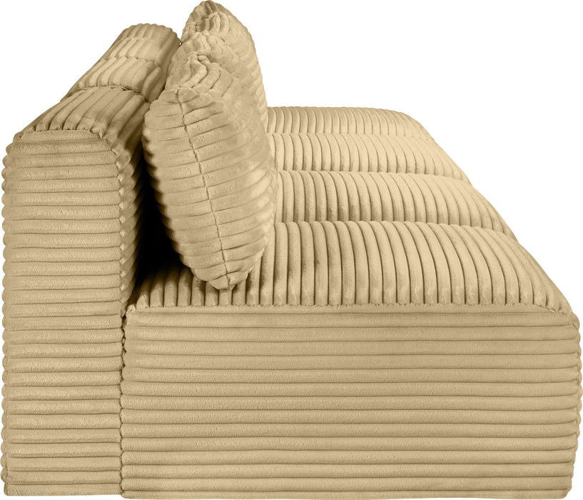 Shaggy - 4 Seat Modular Armless Sofa - Simple Home Plus
