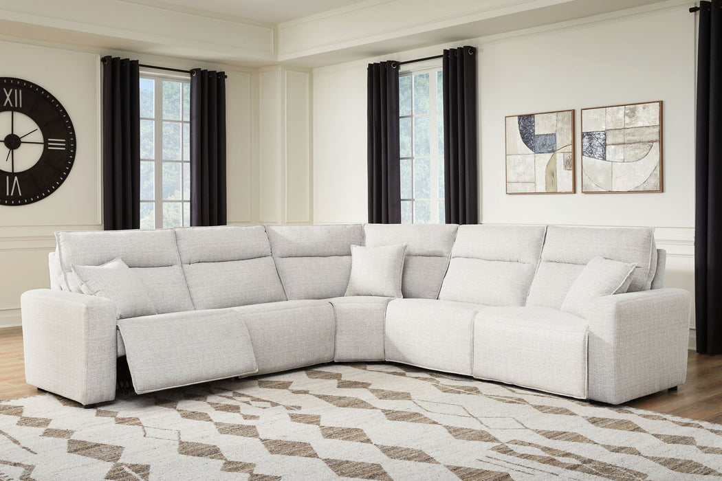 Modmax II - Reclining Sectional - Stone - Simple Home Plus