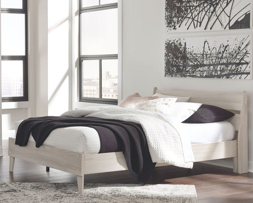 Socalle - Panel Platform Bed - Simple Home Plus