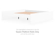 Onita - Queen/King Platform Rails - White - Simple Home Plus