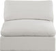 Comfy - Linen Armless Chair - Simple Home Plus