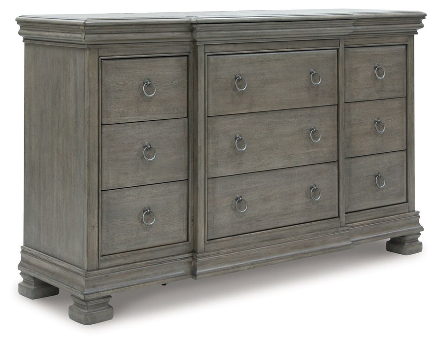 Lexorne - Gray - Dresser - Simple Home Plus