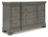 Lexorne - Gray - Dresser - Simple Home Plus