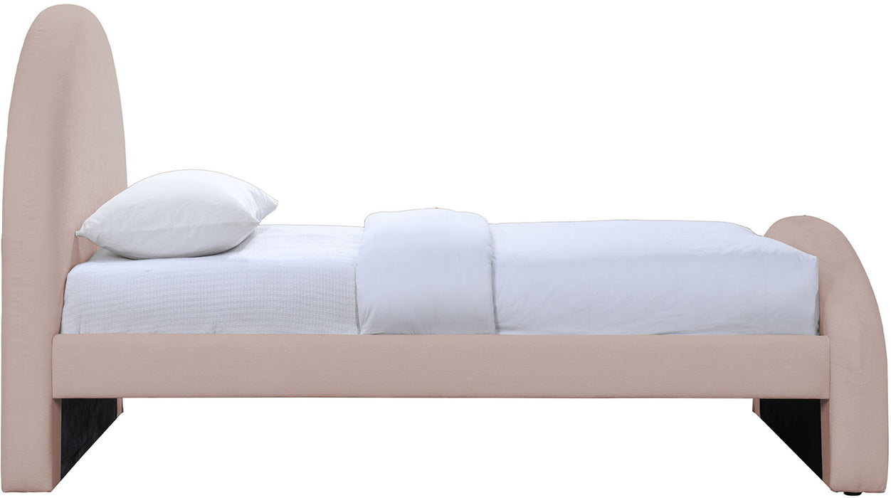 Andaz - Chenille Fabric Upholstered Bed - Simple Home Plus