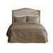 Quebec - King Fitted Bedspread (Set of 3) - Neutral - Simple Home Plus