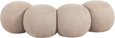 Apollo - Boucle Fabric Bench - Simple Home Plus