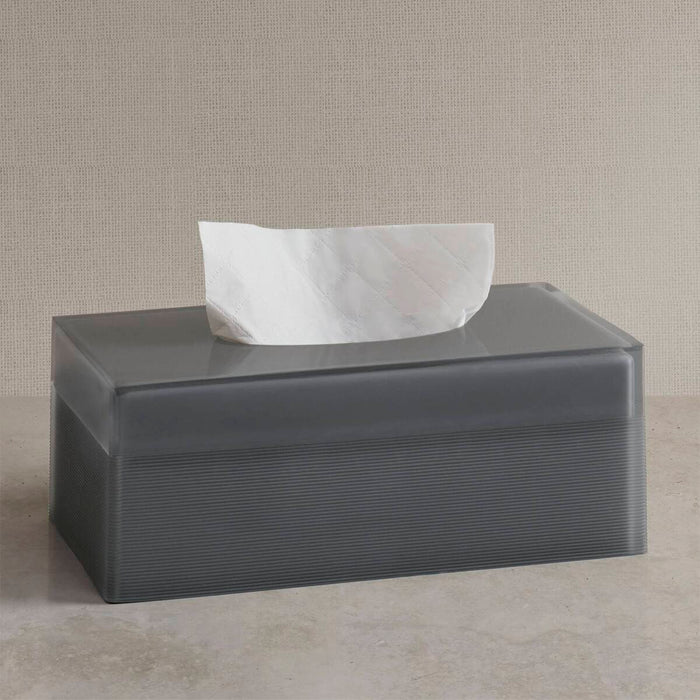 Clear Resin - Bath Accessories Set - Charcoal Mist - Simple Home Plus