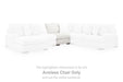Misty-Lakes - Armless Chair - Chalk - Simple Home Plus