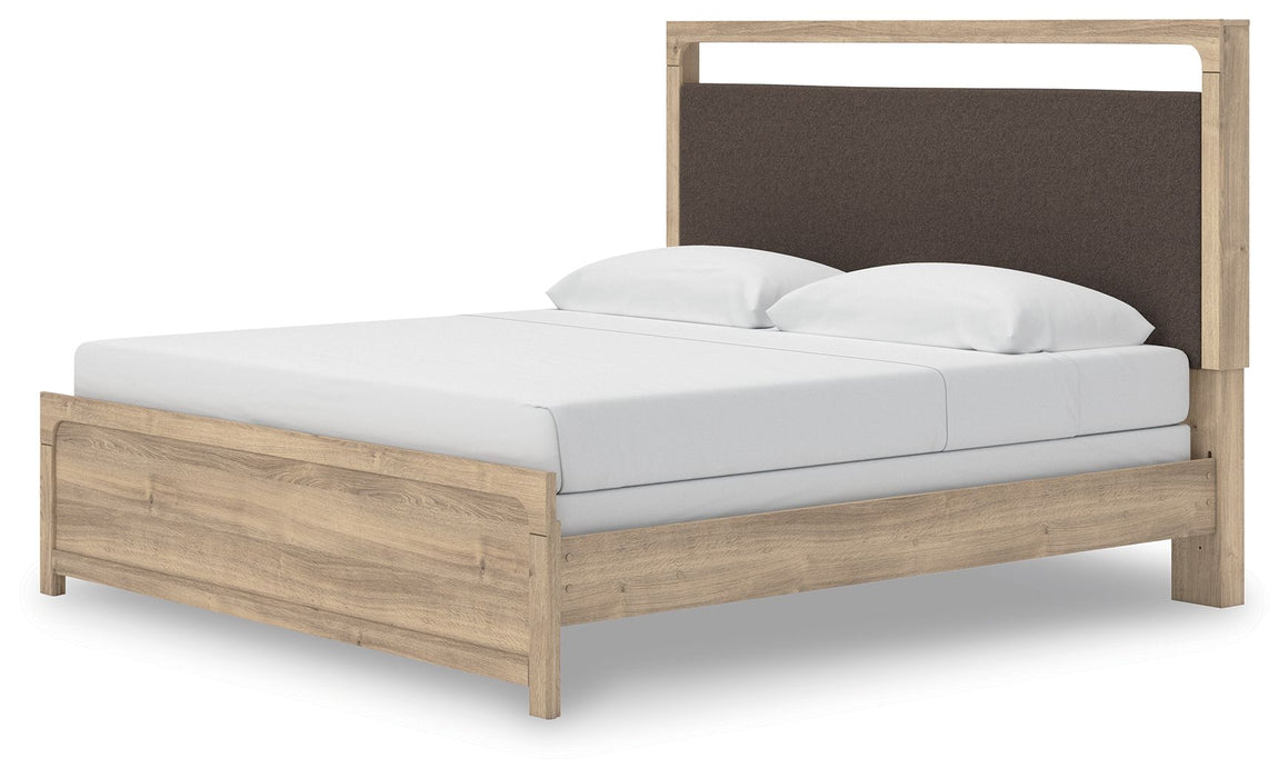 Kinlanni - Upholstered Panel Bed - Simple Home Plus
