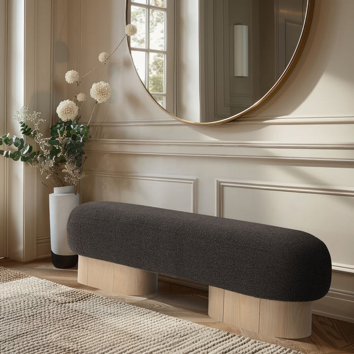 Robertson - Bench With Natural Base - Simple Home Plus