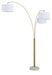 Valo - Metal Arc Lamp - Gold Finish - Simple Home Plus