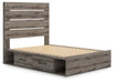 Graystorm - Panel Bed With Storage - Simple Home Plus