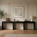 Avro - Solid Wood And Oak Veneer Desk - Simple Home Plus