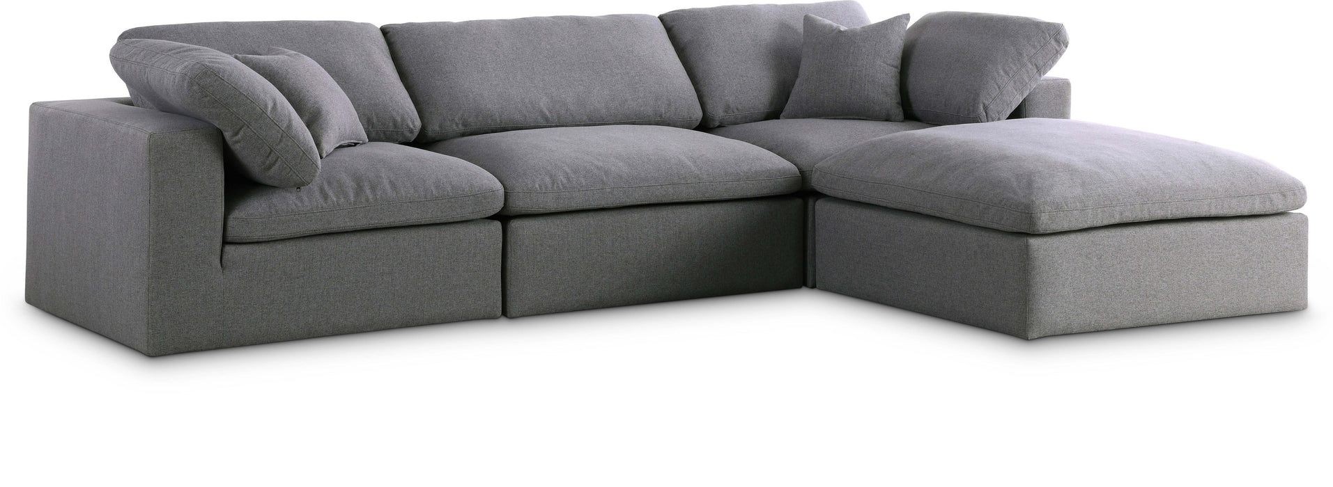 Serene - 4 Piece Modular Sectional - Simple Home Plus